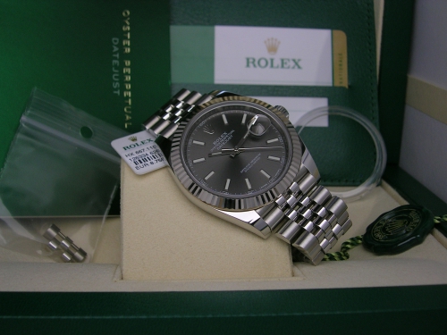 ROLEX DATEJUST II 41MM 126334 DARK RHODIUM JUBILEE 2018 DSCN0016_351b8c.JPG