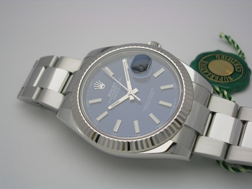 ROLEX DATEJUST 41 126334  BLUE DIAL OYSTER 2019 DSCN0142_3705d3.JPG