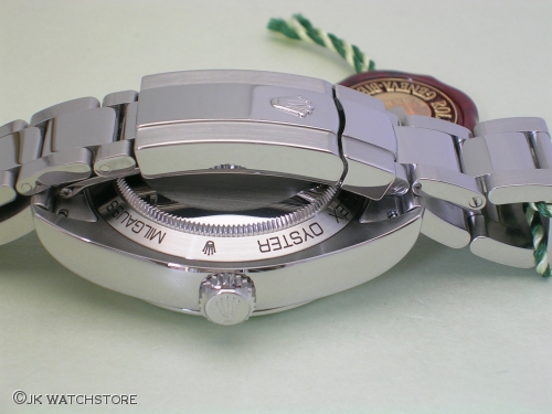 rolex milgauss case back