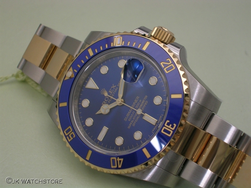 ROLEX SUBMARINER 116613LB 2013 BLUE SUNRAY FINISH DIAL DSCN0242_4615c3.JPG