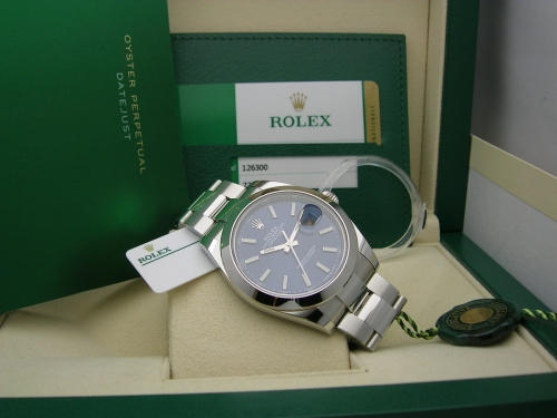 ROLEX DATEJUST 41 126300 2019  BLUE DIAL OYSTER DSCN0257_16ef5f.JPG