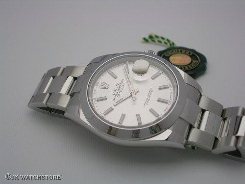 ROLEX DATEJUST II 126300 2019 SILVER SUNBURST DIAL DSCN0835_ecf22b.JPG