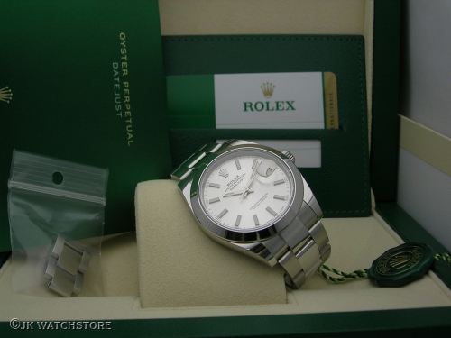 ROLEX DATEJUST II 126300 2019 SILVER SUNBURST DIAL DSCN0846_2e5005.JPG