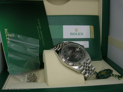 ROLEX DATEJUST II 126334 2018 WIMBLEDON DIAL DSCN1335_b6127b.JPG