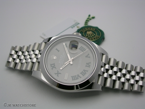 ROLEX DATEJUST II 126300 2020 WIMBLEDON DIAL JUBILEE DSCN1572_5c1fa2.JPG