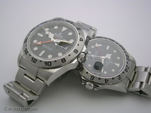 ROLEX EXPLORER II vs EXPLORER II 16570