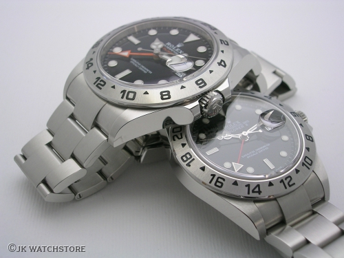 ROLEX EXPLORER II vs EXPLORER II 16570