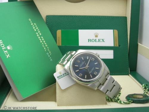 ROLEX OYSTER PERPETUAL 116000 2019 36MM BLUE DIAL DSCN4246_388887.JPG