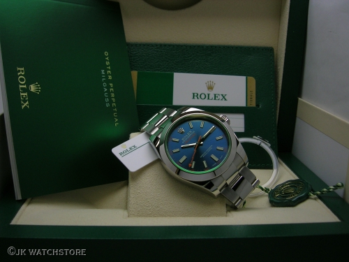 ROLEX MILGAUSS 116400GV BLUE 2019 DSCN4692_2001ee.JPG