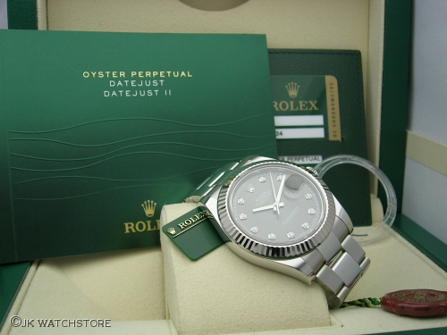 ROLEX DATEJUST II 116334 2014 DIAMOND DIAL DSCN5257_5d05cf.JPG