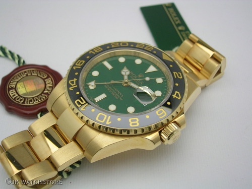 ROLEX GMT-MASTER II 116718LN GREEN DIAL 2006 DSCN5989_a01477.JPG