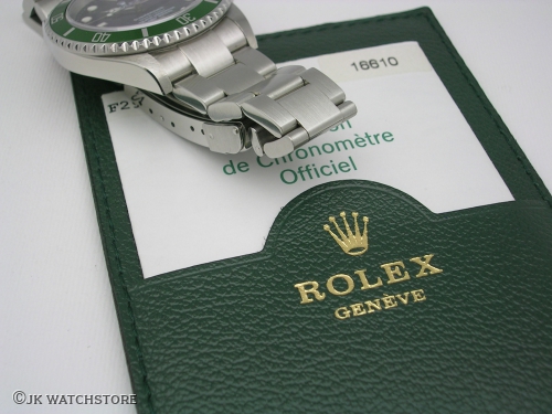 ROLEX SUBMARINER 16610LV 2003 FLAT FOUR DSCN6089_58b56c.JPG