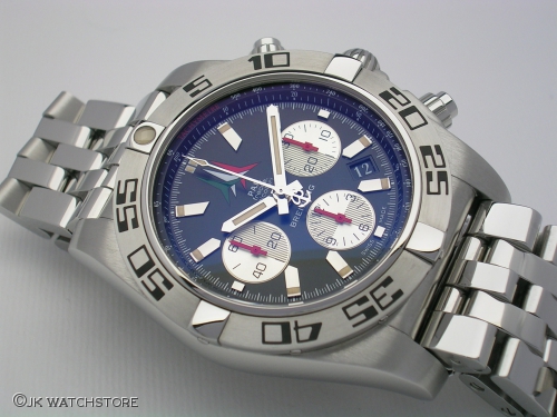 BREITLING CHRONOMAT 44MM B01 FRECCE TRICOLORI AB01104D DSCN6235_c048a7.JPG