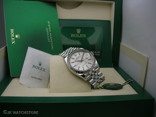 ROLEX DATEJUST 36 126234 SILVER DIAL 2024 DSCN6294_60c4b9.JPG