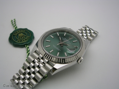 ROLEX DATEJUST 41 126334 MINT GREEN DIAL 2024 DSCN6912_c3152e.JPG