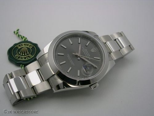 ROLEX DATEJUST 41 126300 GREY DIAL 2024 DSCN6928_b81b47.JPG