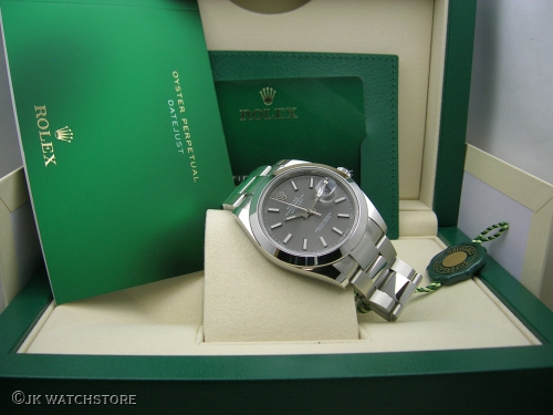 ROLEX DATEJUST 41 126300 GREY DIAL 2024 DSCN6943_d518c4.JPG