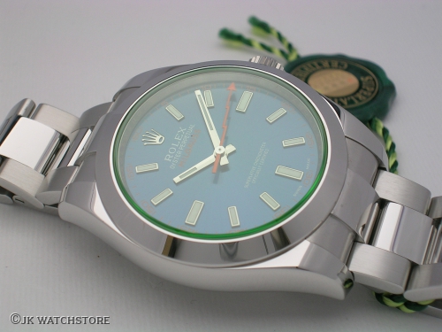 ROLEX MILGAUSS 116400GV BLUE DSCN6946_f4df49.JPG