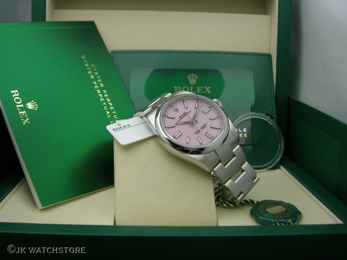 ROLEX OYSTER-PERPETUAL 41MM 134300 CANDY PINK DIAL 2026 DSCN6971_2de162.JPG