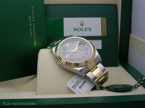 ROLEX DATEJUST II 116333 2016 SLATE ROMAN DIAL DSCN7018_0956a6.JPG