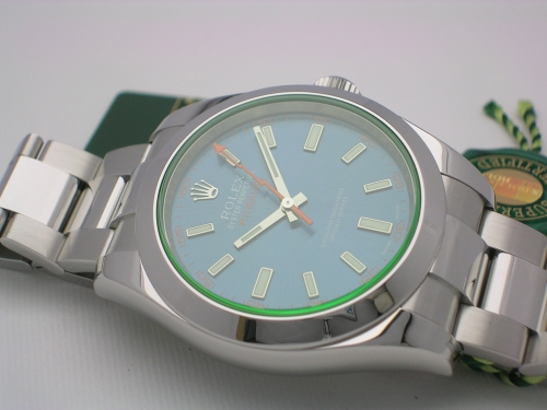 ROLEX MILGAUSS 116400GV BLUE  2015 DSCN9152_2c488f.JPG