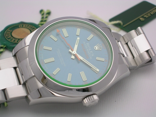 ROLEX MILGAUSS 116400GV BLUE  2015 DSCN9153_4193d3.JPG