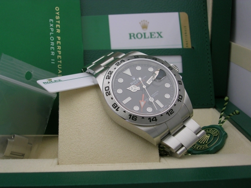 ROLEX EXPLORER II 216570 BLACK DIAL 2018 DSCN9806_511643.JPG