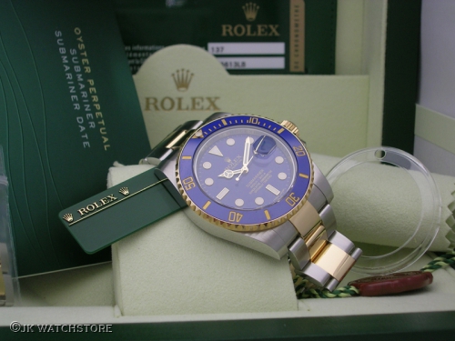 ROLEX SUBMARINER 116613LB 2013 FLAT BLUE DIAL sm4_86e471.jpg