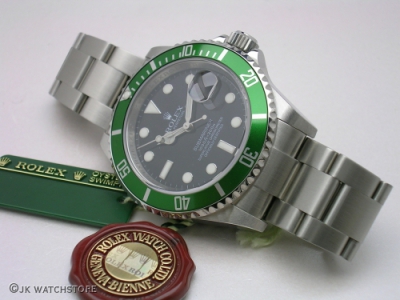 ROLEX SUBMARINER 16610 LV NOVEMBER 2008