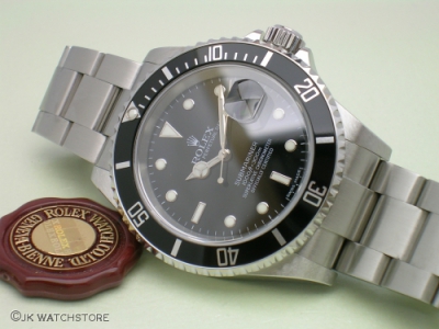 ROLEX SUBMARINER 16610 2007