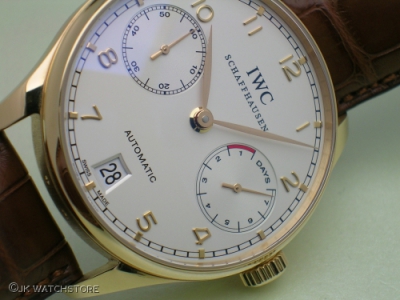 IWC PORTUGIESER 7DAYS ROSEGOUD 5001.01
