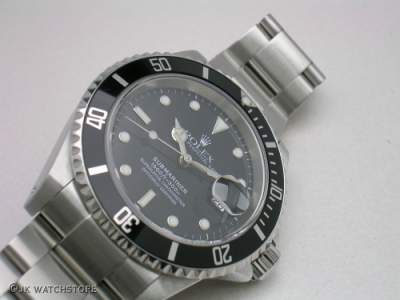 ROLEX SUBMARINER 16610 2002
