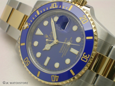 ROLEX SUBMARINER 116613LB 2009 NIEUWSTE MODEL