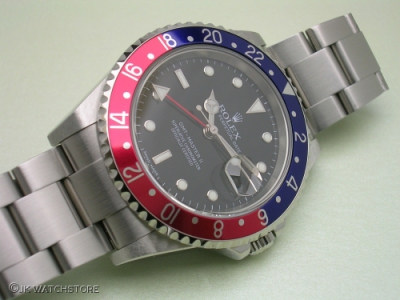 ROLEX GMT MASTER 16710 2007 STICK DIAL