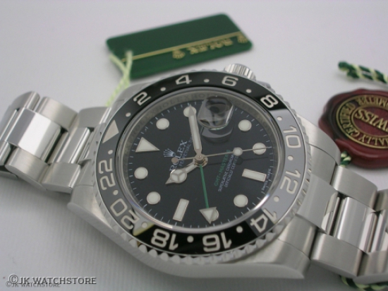 JK Watchstore, World of Rolex, ROLEX GMT-MASTER II 116710LN 2010