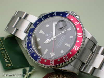 ROLEX GMT-MASTER II 16710 PEPSI 2006
