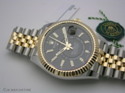 ROLEX SKYDWELLER 326933 2022 JUBILEE BLACK DIAL