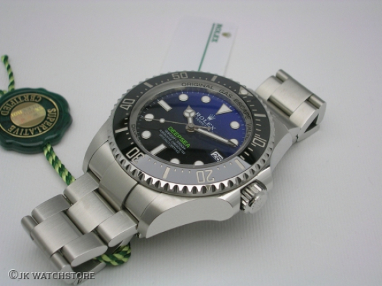 JK Watchstore, World of Rolex, ROLEX DEEPSEA DEEP BLUE 136660 2024