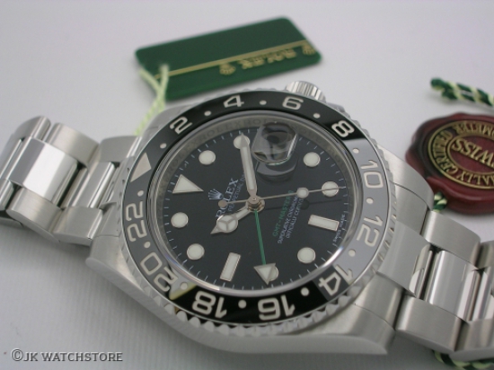 JK Watchstore, World of Rolex, ROLEX GMT-MASTER II 116710LN 2010