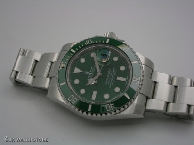 ROLEX SUBMARINER 116610LV 2015 HULK