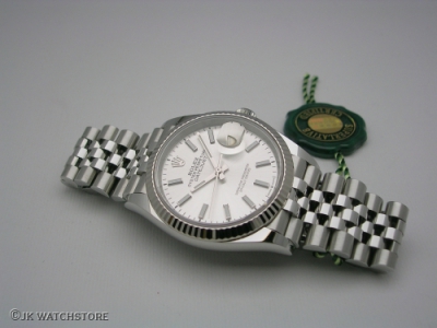 ROLEX DATEJUST 36 126234 SILVER DIAL 2024