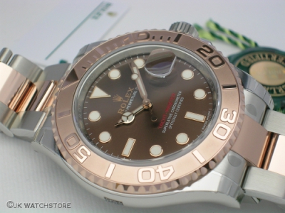 ROLEX YACHTMASTER 116621 2017 NEW MODEL ROSEGOUD CHOCOLATE DIAL