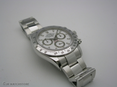 ROLEX DAYTONA 116520 WHITE DIAL 2009