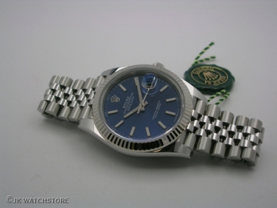 ROLEX DATEJUST 41 126334 BLUE DIAL 2026