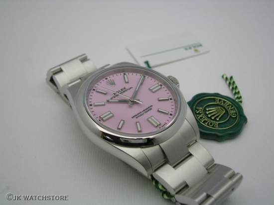 JK Watchstore, World of Rolex, ROLEX OYSTER-PERPETUAL 41MM 134300 CANDY PINK DIAL 2026