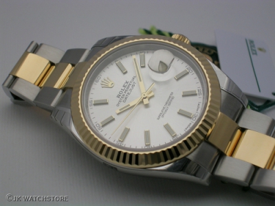 ROLEX DATEJUST II 126333 2017 SILVER RHODIUM DIAL