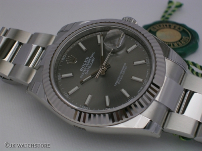 ROLEX DATEJUST II 126334 NEW MODEL DARK RHODIUM