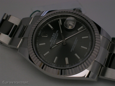 ROLEX DATEJUST II 126334 NEW MODEL DARK RHODIUM