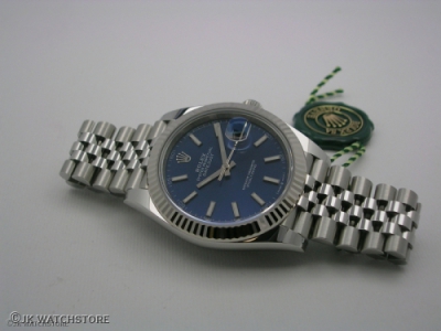 ROLEX DATEJUST 41 126334 2026 BLUE DIAL