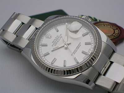 ROLEX DATEJUST 126234 2010 SILVER DIAL